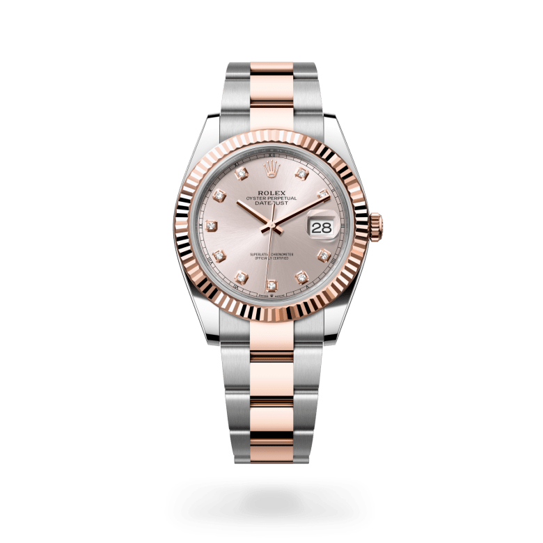 Rolex Datejust 41 Everose Gold Rolesor Oystersteel, M126331-0007